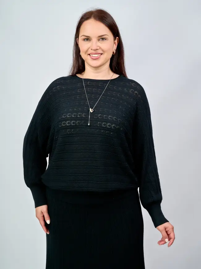 Костюм "Ажурная вязка" ЭттоПлюс 123456 Размер 50-56 фото 4