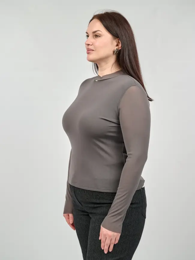 Лонгслив 25252 Размер 48-54 фото 4