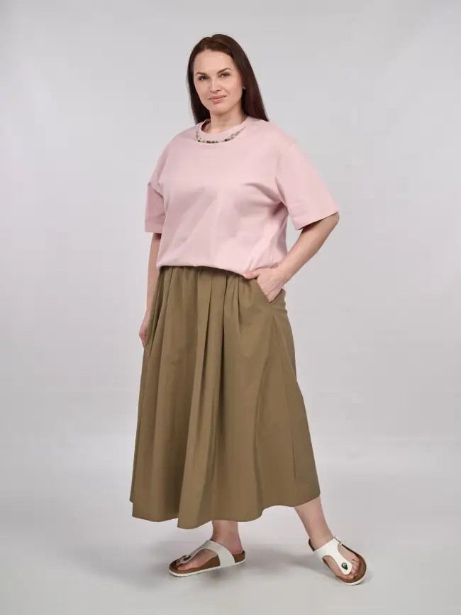 Юбка 1007 Размер 50-58 фото 8