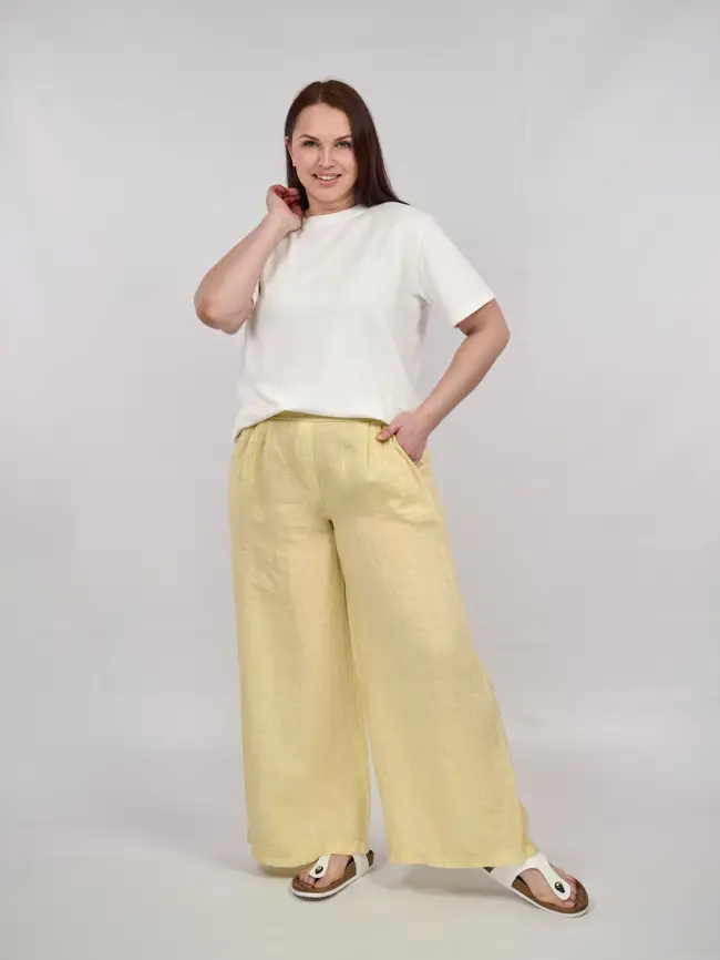 Палаццо лен Италия 7149-10 Размер 50-56 фото 3