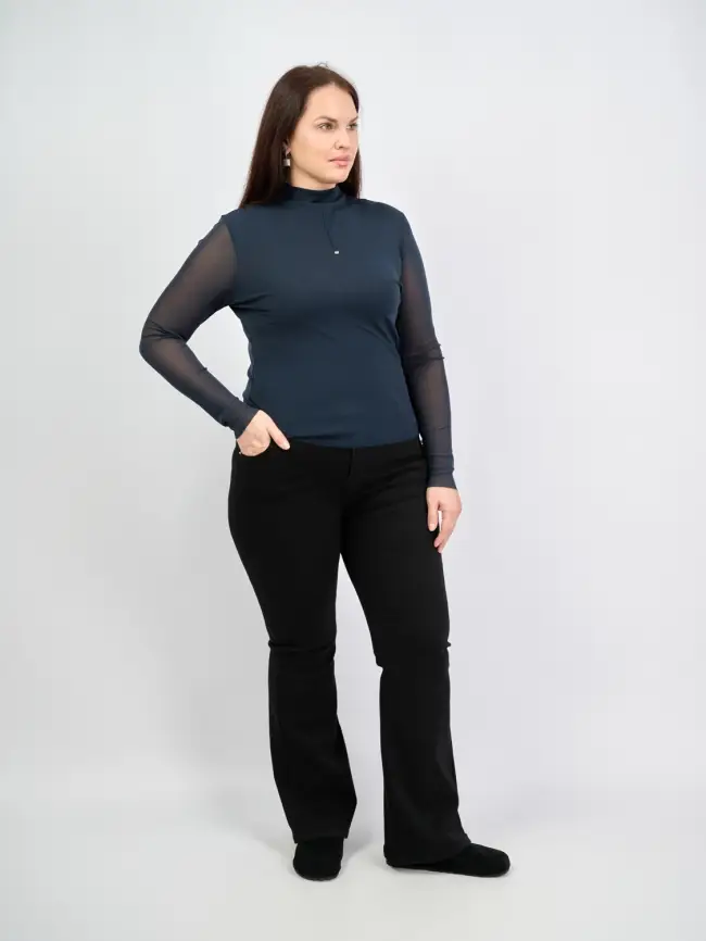 Лонгслив 8368 Размер 48-54 фото 21