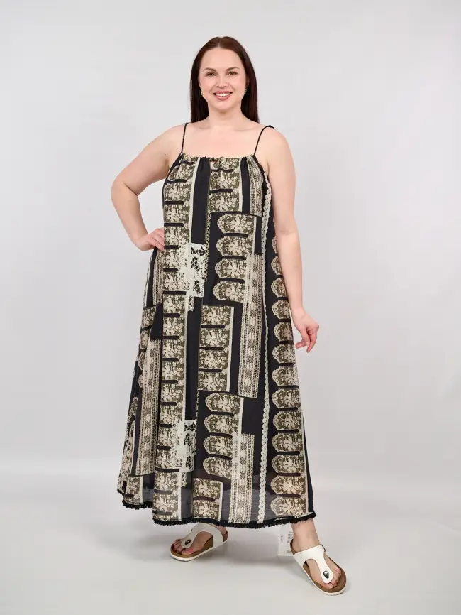 Сарафан 6898 размер 52- 58 фото 9