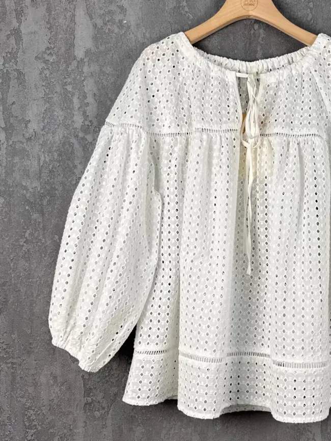 Блуза Шитье 8801 Размер 50-58 фото 14