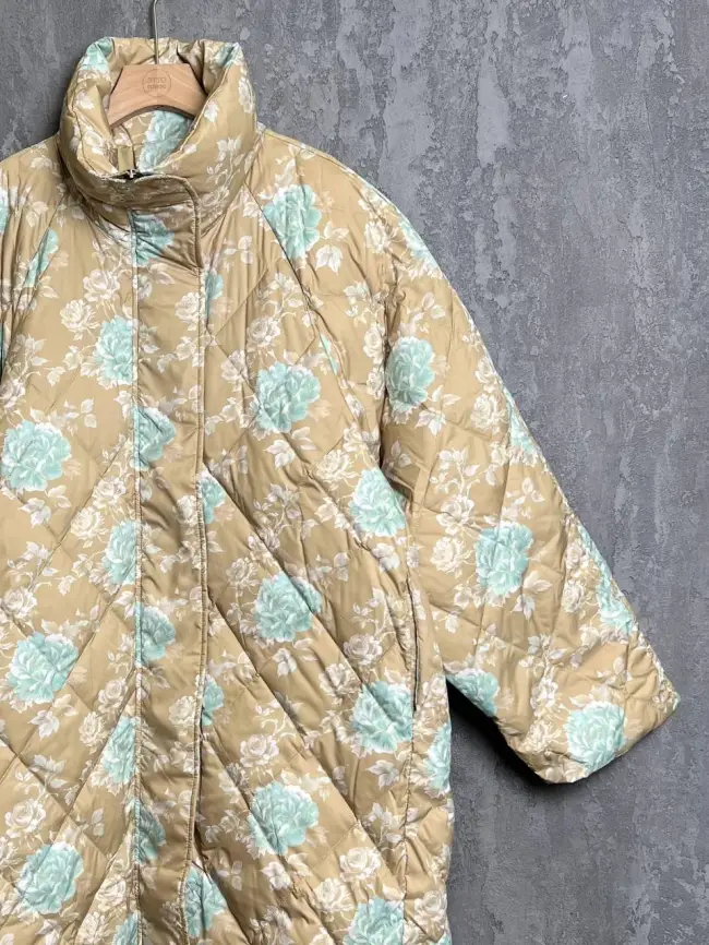 Пуховое пальто 51030 Размер 50-56 фото 14