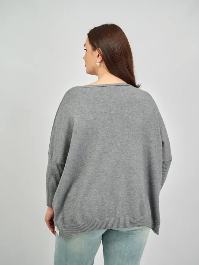 Джемпер 1444 Италия Размер 50-58 фото 16