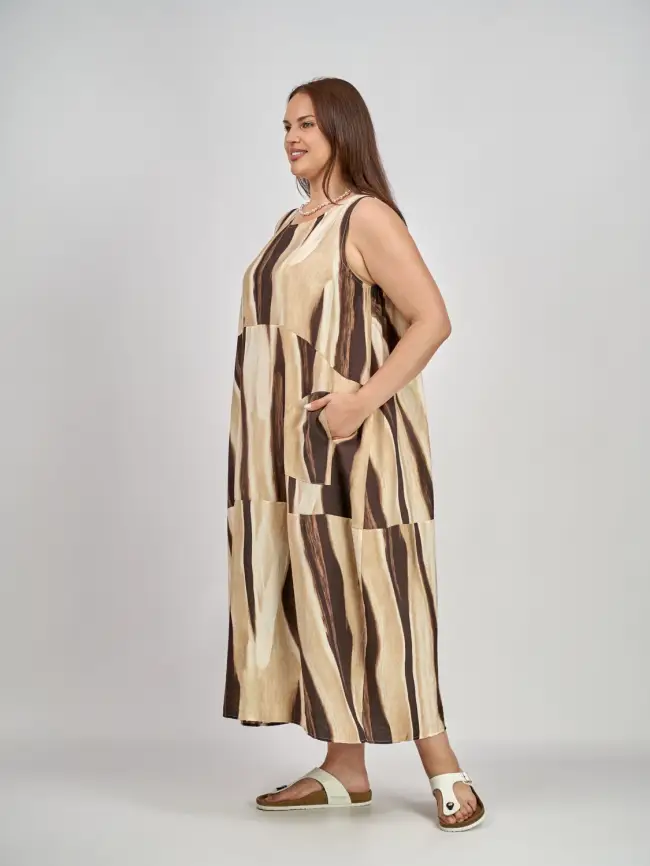 Сарафан ЭттоПлюс 0026 размер 52- 62 фото 19