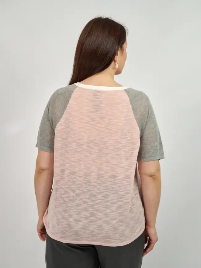 Джемпер короткий рукав 23056 размер 50- 58 фото 8