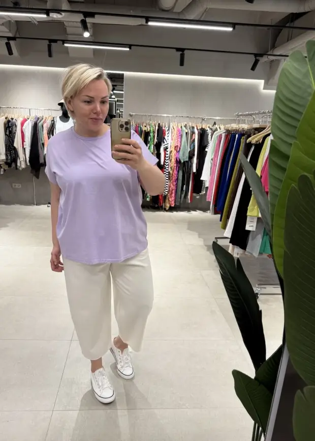 Футболка база ЭттоПлюс Хлопок 0019-1 Размер 50-58 фото 3