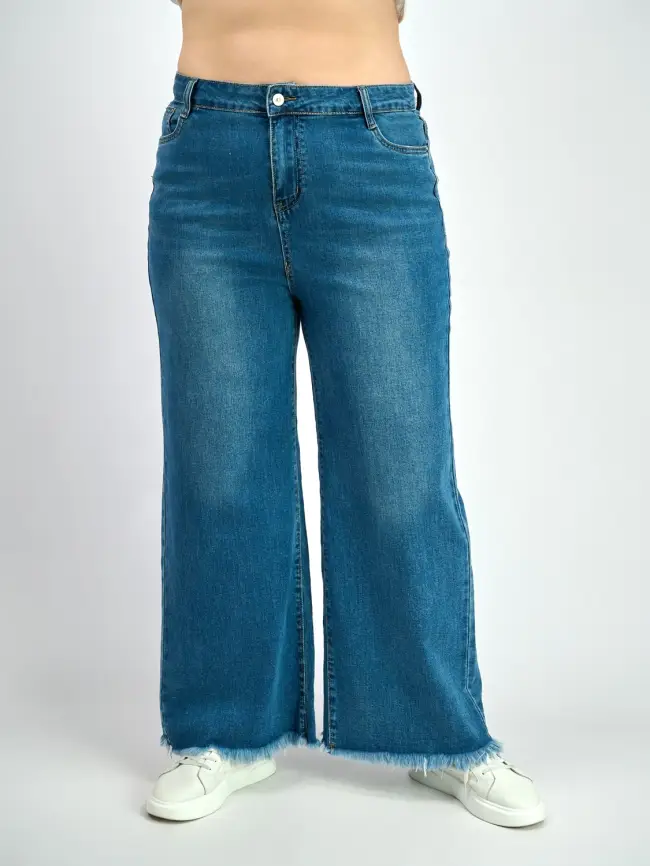 Джинсы палаццо 999 Размеры 50-58 фото 21