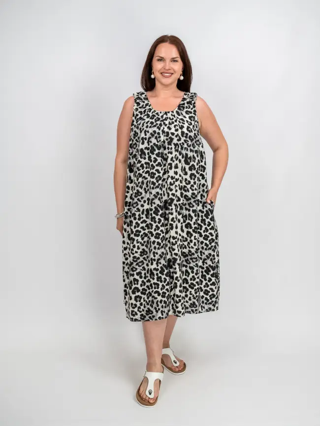 Сарафан ЭттоПлюс 34181-1 размер 52- 58 фото 1