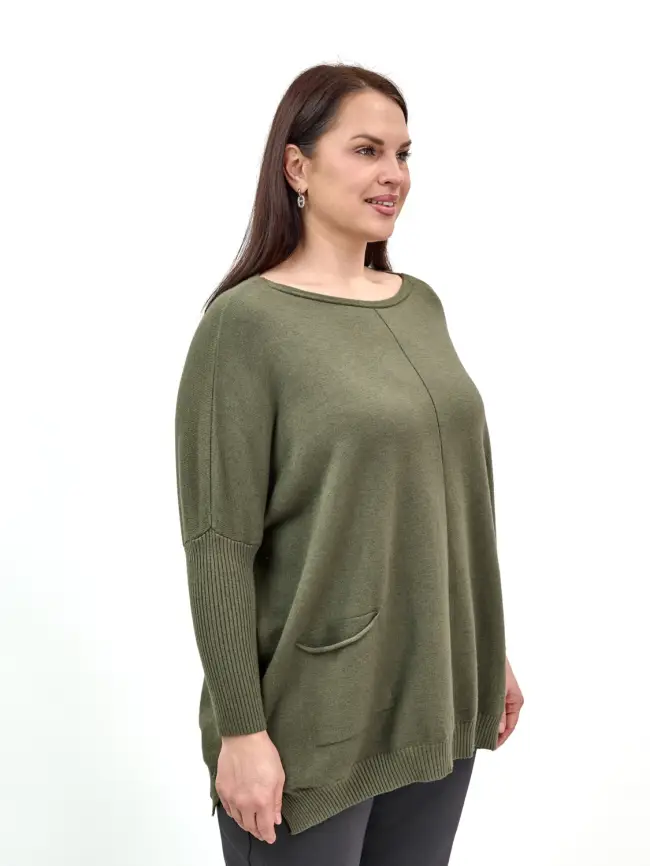 Джемпер 1444 Италия Размер 50-58 фото 129