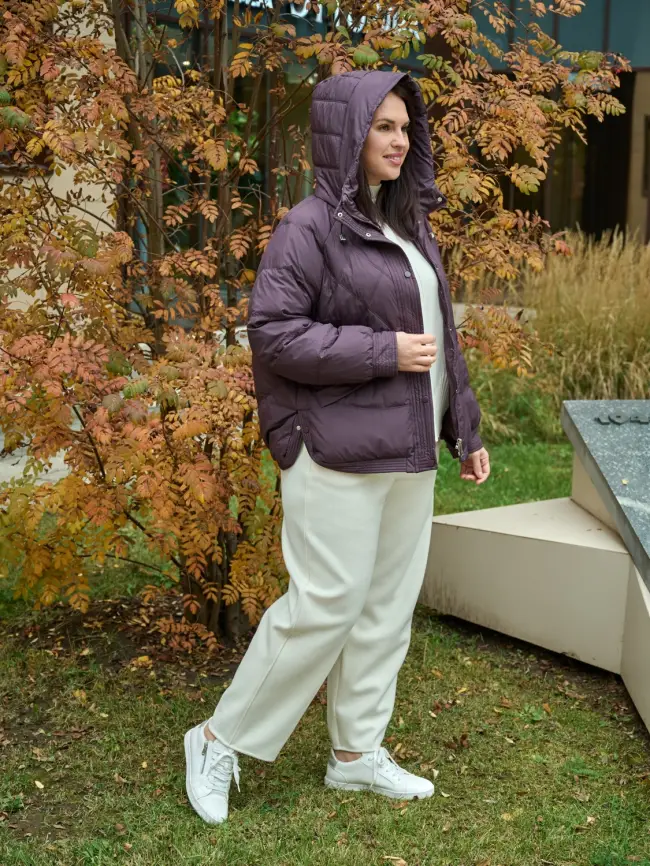 Пуховая куртка ЭттоПлюс 2553 Размер 48-54 фото 27