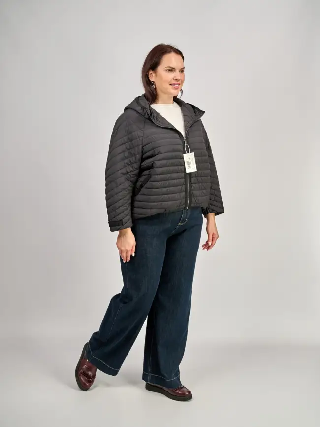 Легкая пуховая куртка 6007 Размер 44-56 фото 21