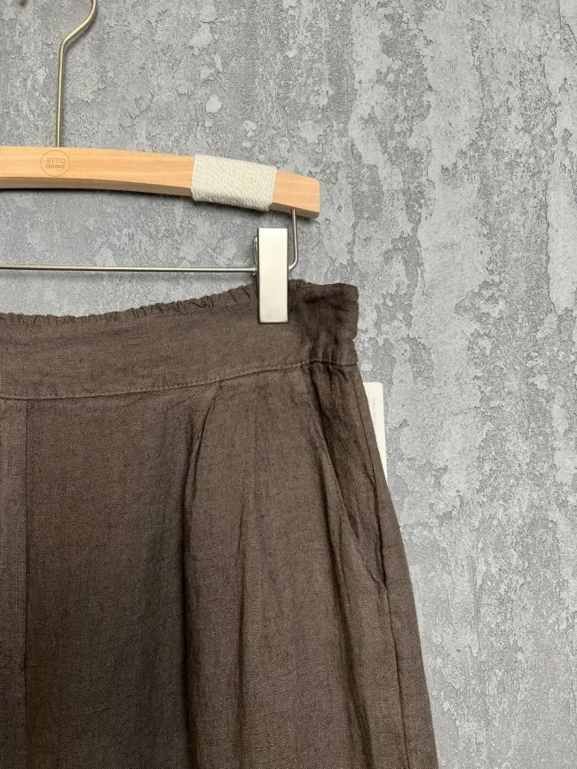 Брюки лен Италия 9527 фото 19