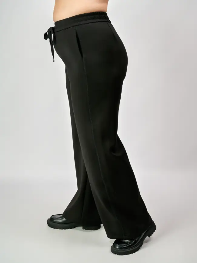 Палаццо "Демисезонные"9751 Размер 50-58 фото 9