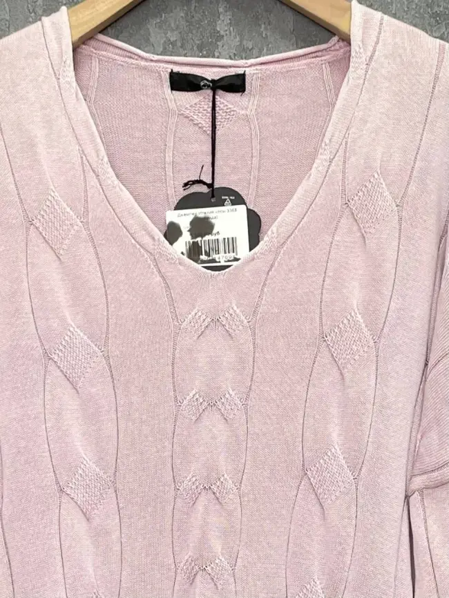 Джемпер Италия косы 3388 Размер 50-58 фото 24