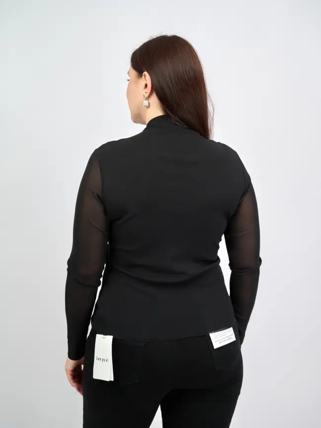 Лонгслив 8368 Размер 48-54 фото 5