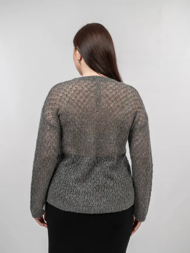 Джемпер 1530 Размер 50-58 фото 19