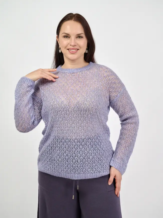 Джемпер 1530 Размер 50-58 фото 2