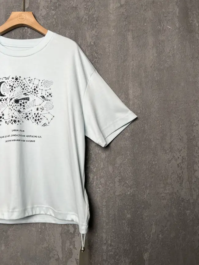 Футболка с принтом 95143 Размер 50-54 фото 12