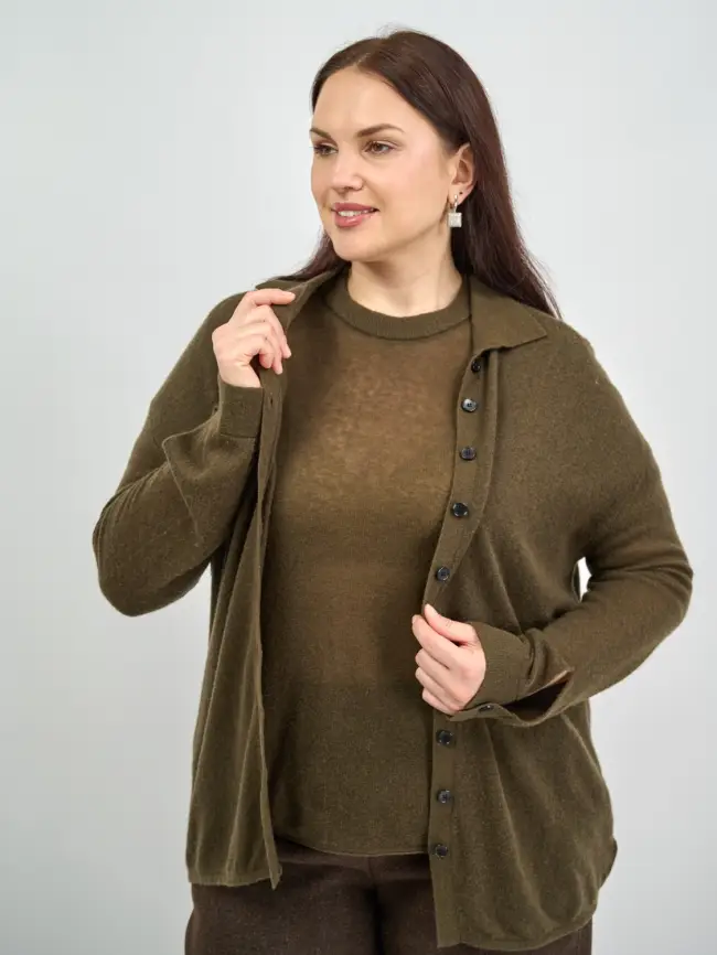 Кардиган 1867 Размер 48-54 фото 19