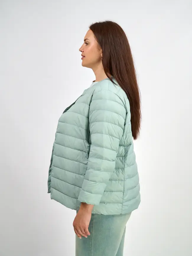 Легкая пуховая куртка 8802 Размер 46-56 фото 68