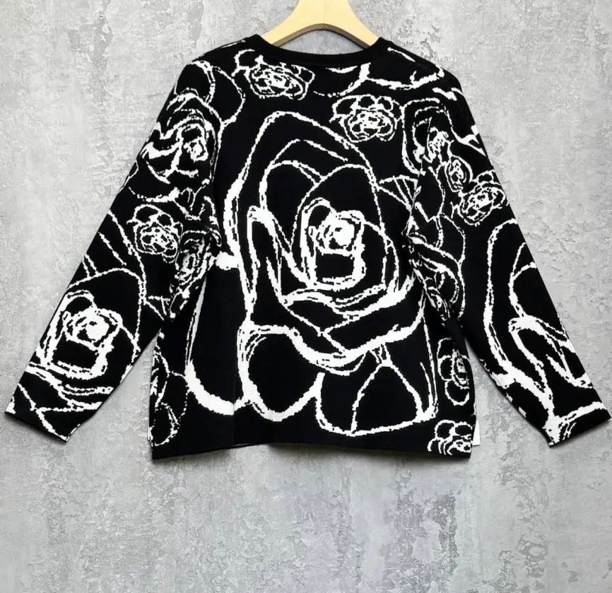 Свитер с круглым горлом ЭттоПлюс 777 Размер 52-58 фото 9