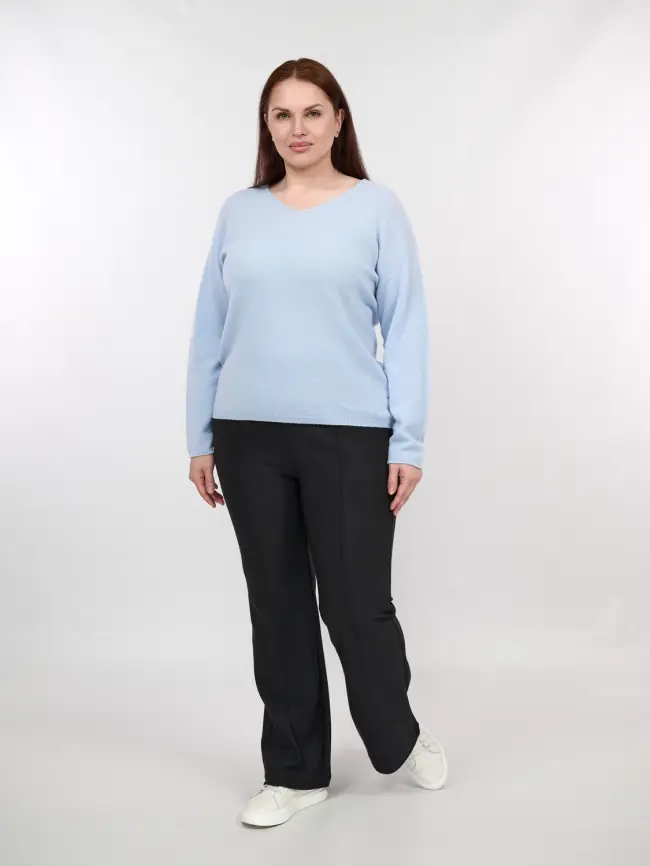 Джемпер шерсть,кашемир 25678 Размер 48-56 фото 24