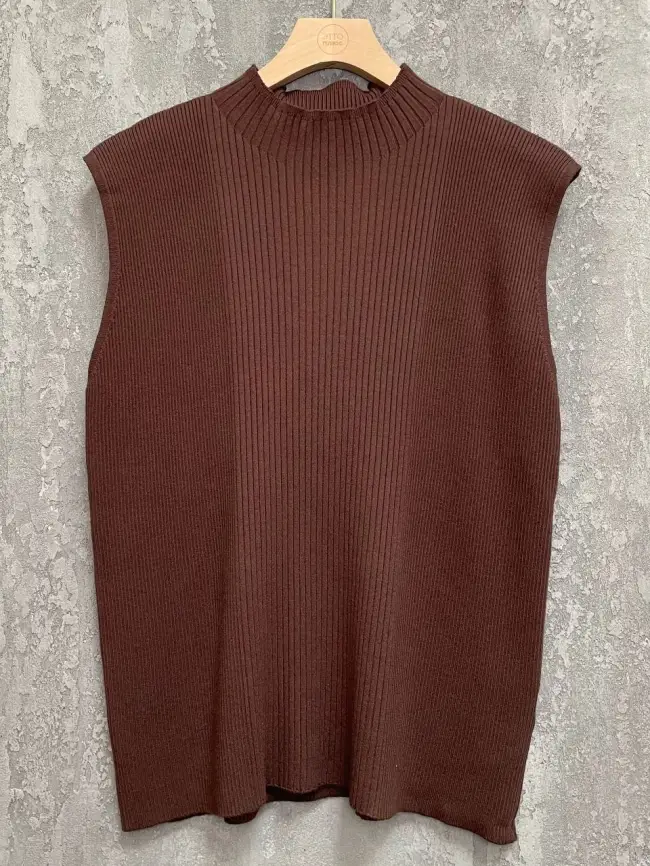 Джемпер без рукавов ЭттоПлюс 876 Размер 54-58 фото 59