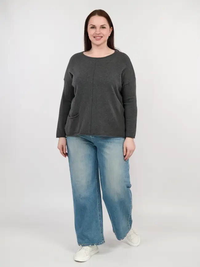 Джемпер ЭттоПлюс 1235 Размер 48-56 фото 103