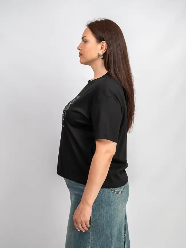 Футболка с принтом 95143 Размер 50-54 фото 17