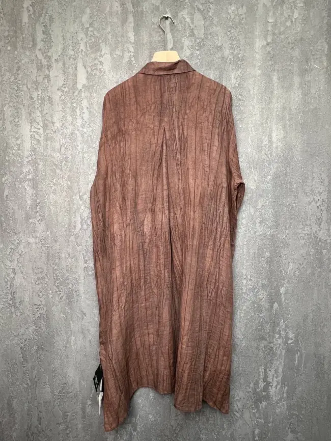 Рубашка-кардиган 2508 Размер 50-58 фото 14