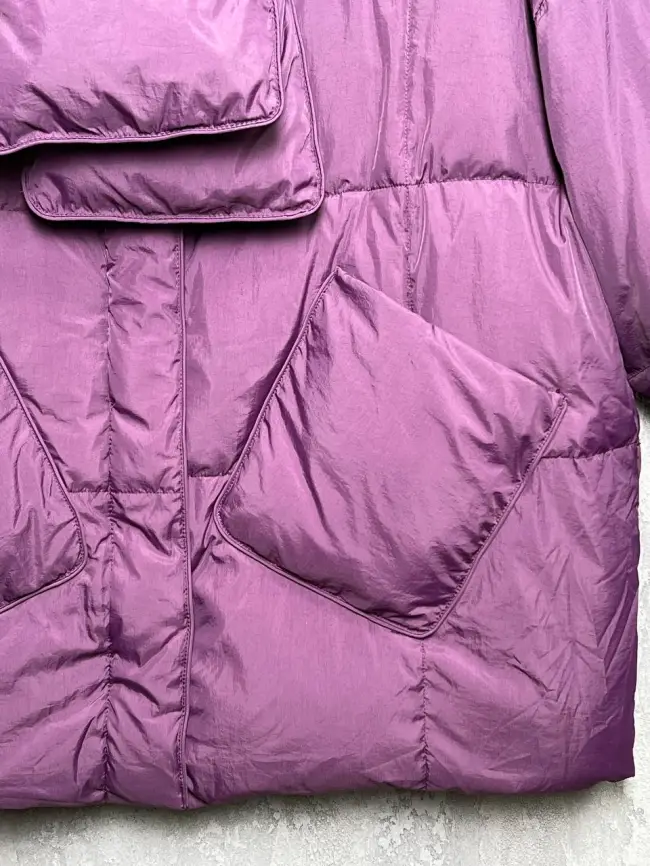 Пуховик женский с шарфом 8358 Размер 50-58 фото 62