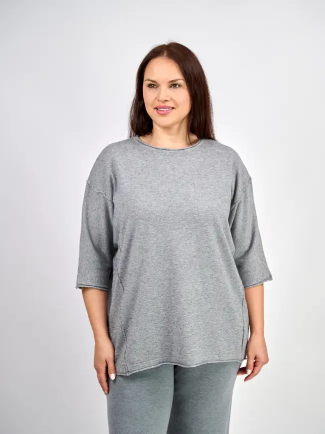 Джемпер ЭттоПлюс 1002 Размер 50-58 фото 21