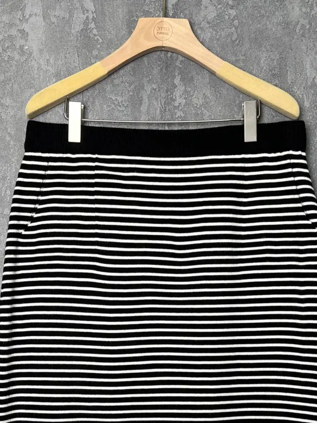 Юбка в полоску ЭттоПлюс 25413 Размер 50-58 фото 19