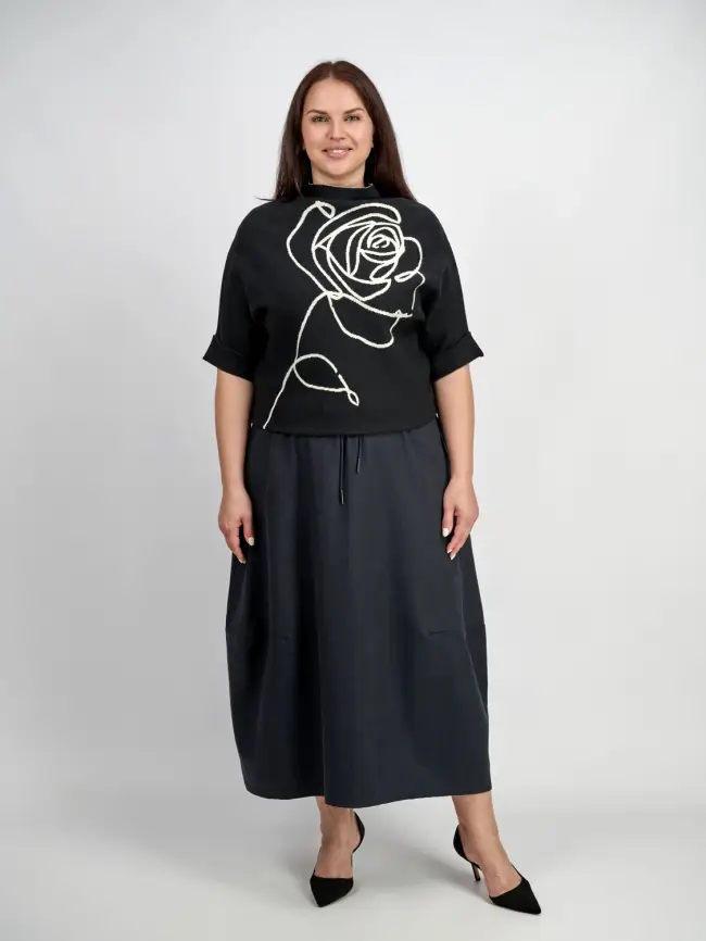 Джемпер "Роза" 893 Размер 48-56 фото 17