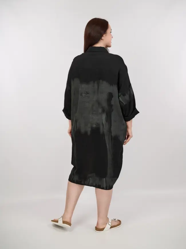 Платье рубашка ЭттоПлюс 22959 Размер 50-58 фото 4