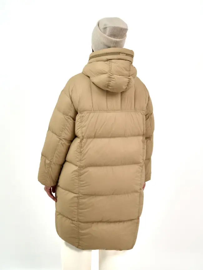 Пуховое пальто 870 Размер 48-54 фото 24