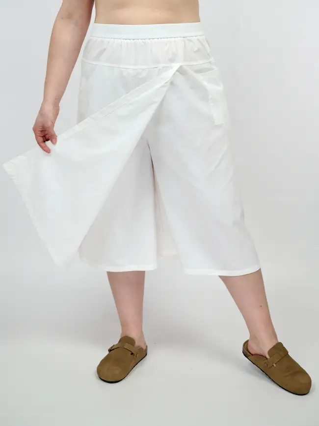 Юбка брюки 1131 размеры 48- 58 фото 12