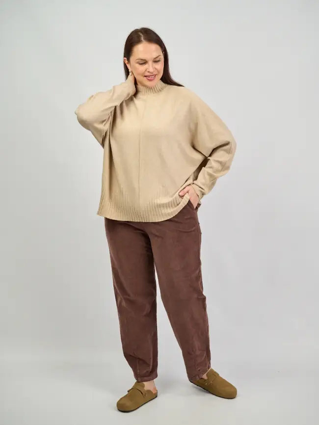 Джемпер 9801 Италия Размер 48-56 фото 49