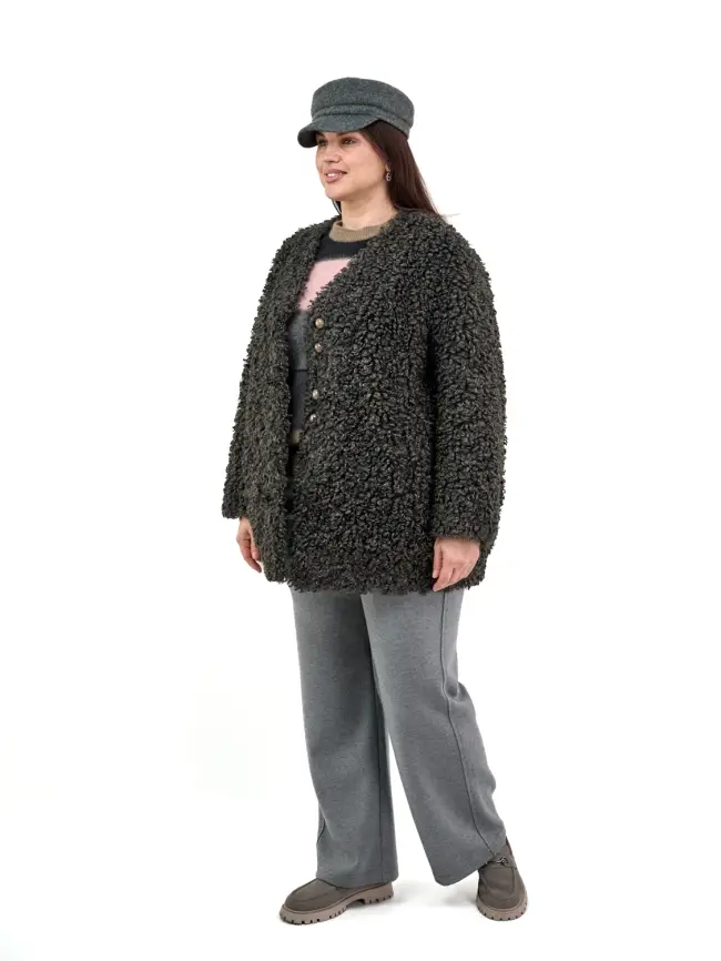 Дубленка 18925 Размер 50-58 фото 8