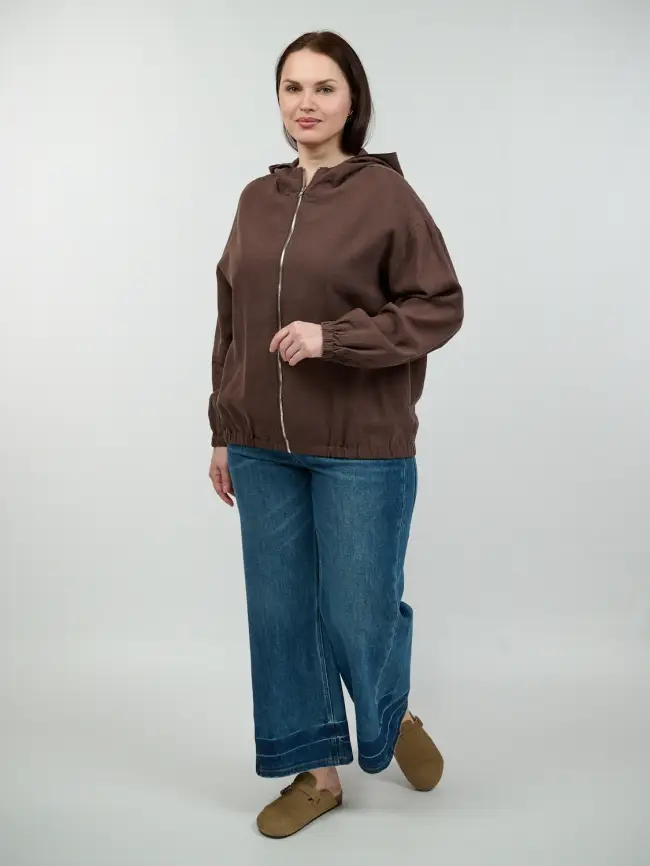 Бомбер лен 25016 фото 37