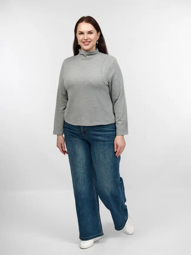 Лонгслив 64258 Размеры 50-58 фото 17