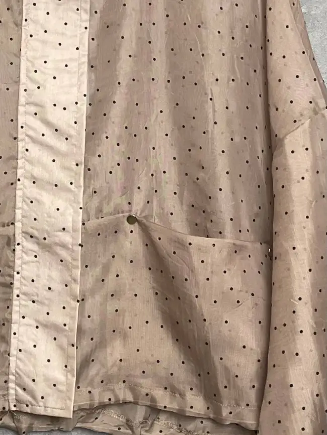 Ветровка-пыльник в горох 6703 Размер 50-58 фото 34