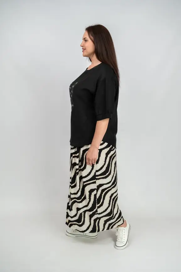 Юбка ЭттоПлюс 0023 Размеры 48-60 фото 5