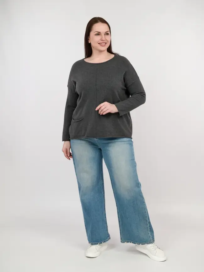 Джемпер ЭттоПлюс 1235 Размер 48-56 фото 104