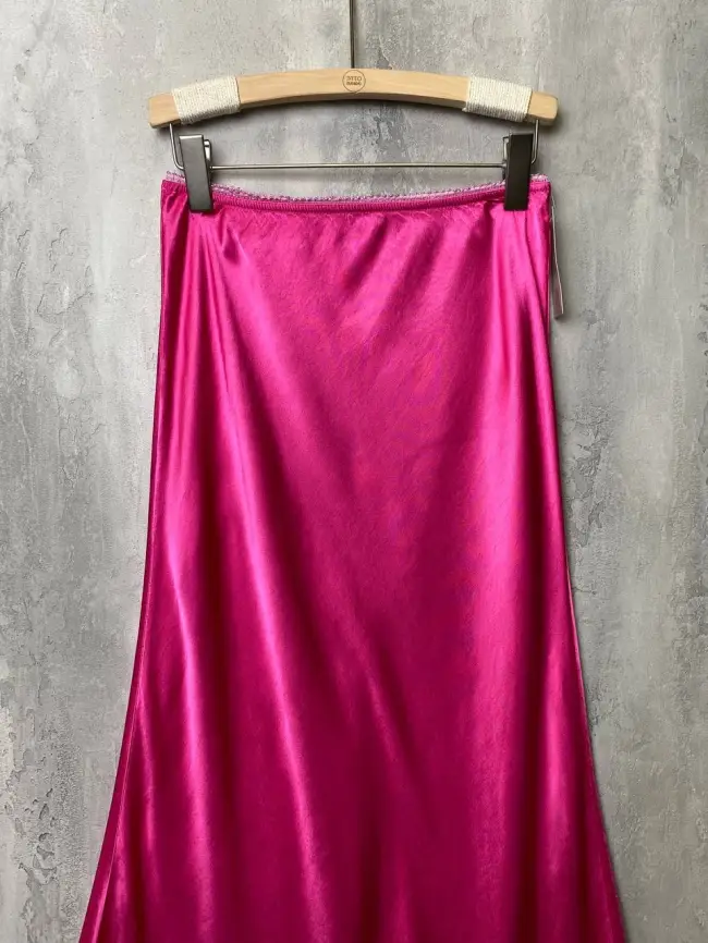 Юбка атлас 9298-1 Размер 48-56 фото 48