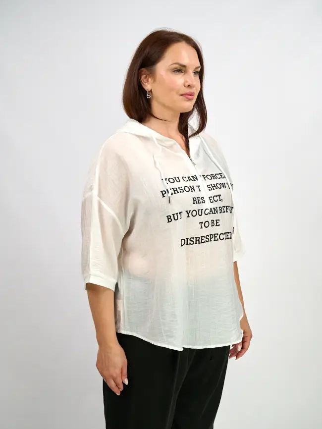 Футболка с капюшоном 8053 Размер 50-58 фото 2