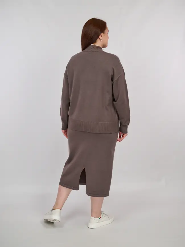 Кофта на молнии 25411 ЭттоПлюс Размер 50-58 фото 62