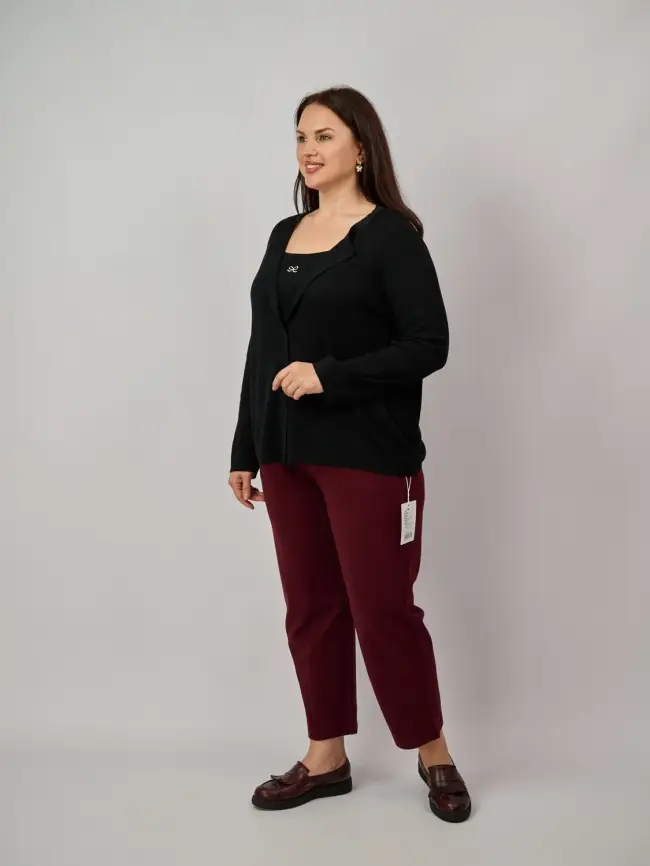 Брюки 33494 ЭттоПлюс размеры 52-58 фото 69